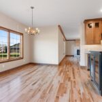 1354 Lucy Ln Dinette. Natural Maple Site Finished Hardwood Floors.
