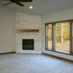 6532 Autumn Blaze Trail Great Room + Stacked Stone Fireplace