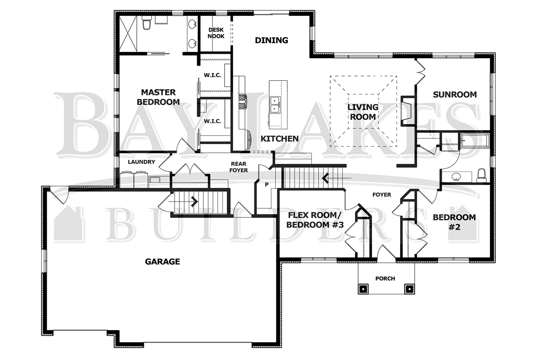 Hampton Floor Plan. 3,023 Sq Ft. 2016 Fall Showcase of Homes.