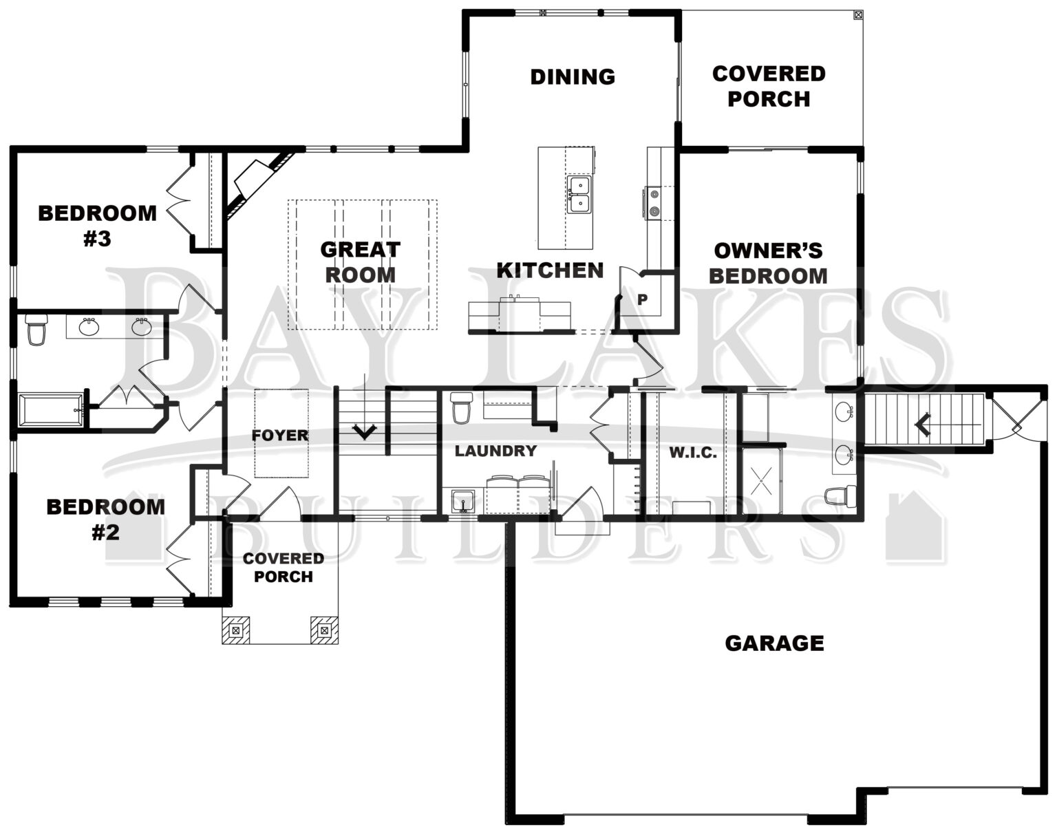 Lynden House Plan Bay Lakes Builders