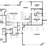 Schubert Floor Plan. 1,911 Sq Ft. 2 Bedrooms. 2 Bathrooms. Split Bedroom. Open Concept. Rear Covered Porch.