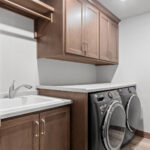 237 Park St Laundry. Folding Counter. Utility Sink.